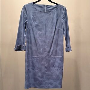 Elegant Blue Women's Dress